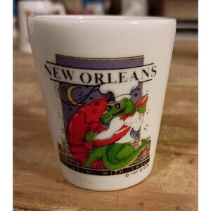 NEW ORLEANS Shot Glass, Souvenir Shot Glasses, State Souvenir Glasses, #8